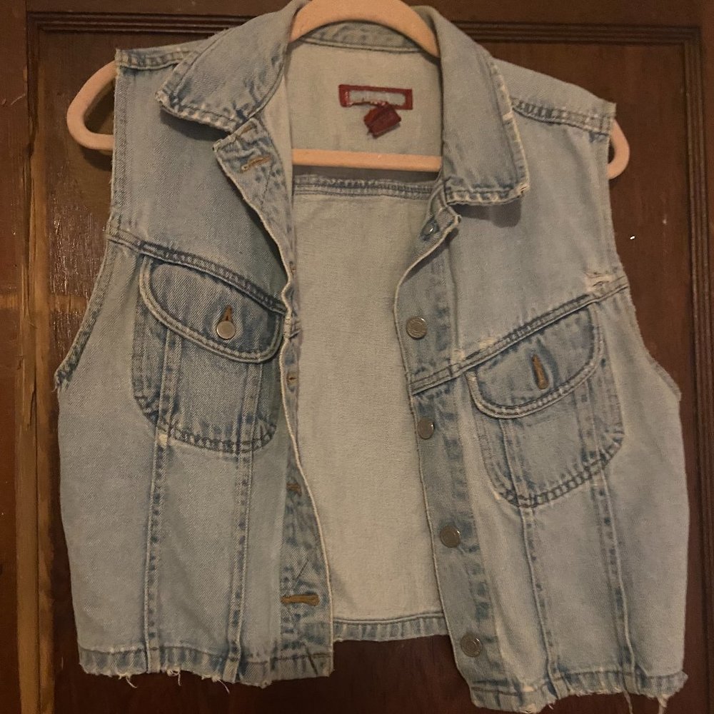 jean vest